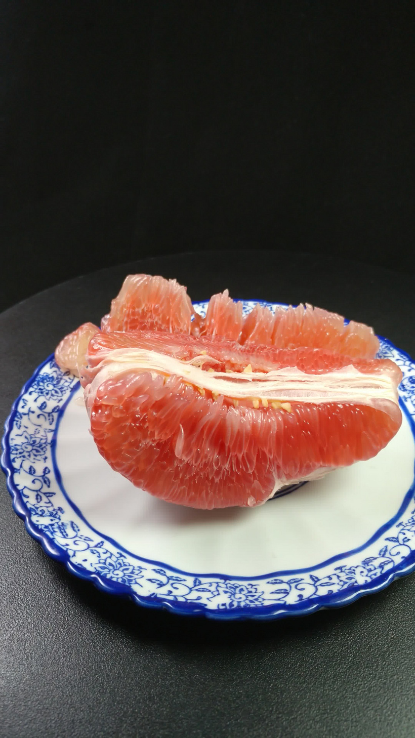 有机生态水果红心柚柚子4k实拍视频生态群