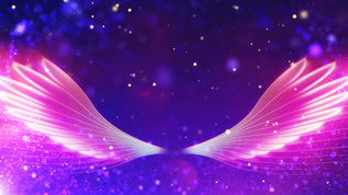 温馨翅膀舞台led背景[灯源]视频模板下载