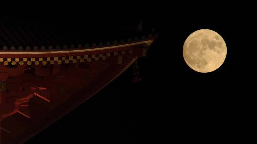 月亮满月圆中秋团圆秋意明月千里寄相思凸月