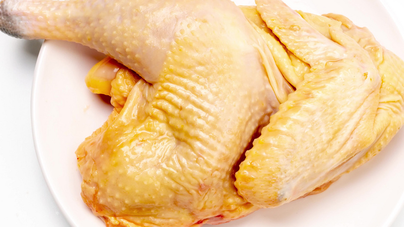 三黄鸡全鸡生鲜土鸡4k食材mp4格式视频下载_正版视频