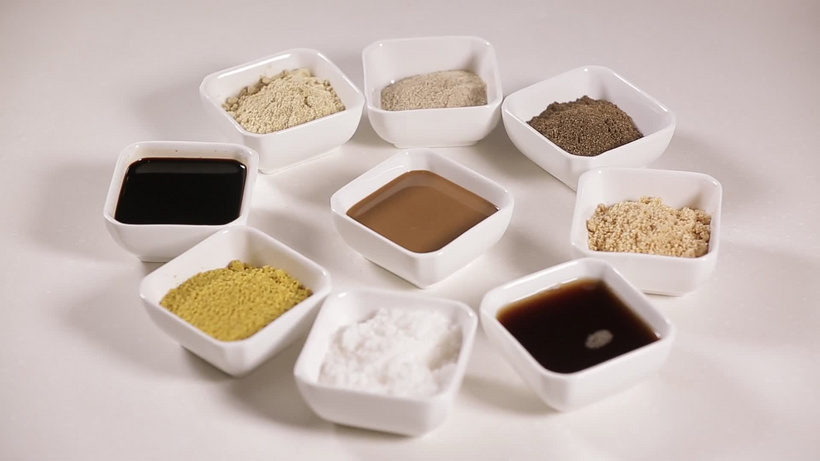 各种家常调味料诸多