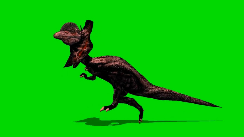 大耳朵恐龙蹦跑绿幕素材mp4格式视频下载_正版视频编号23072-摄图网
