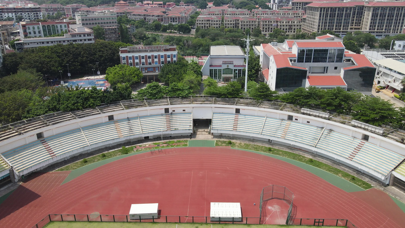 航拍福建泉州体育馆                        id:710453