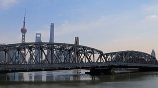 上海外白渡桥视频素材