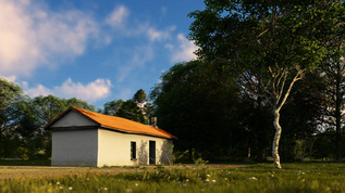 林中小屋视频素材