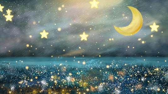 4k唯美星光月夜背景 潮点视频shipin5 Com 4k唯美星光月夜背景 潮点视频shipin5 Com