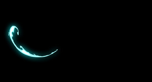 卡通刀光剑影动态透明素材刀光血影