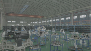 制造实拍机器汽车配件生产线工人制造厂视频素材