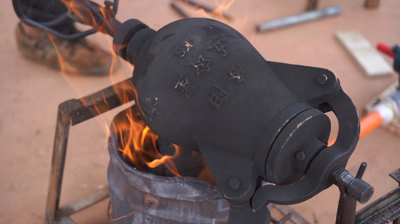 4k非遗传统工艺炸爆米花