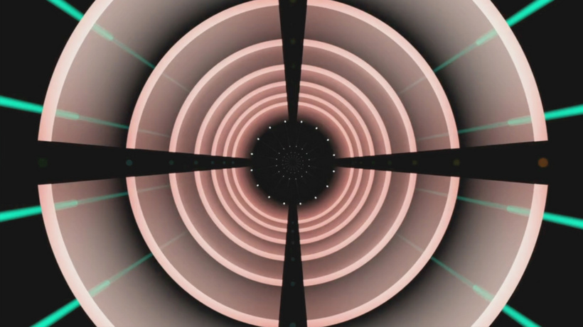 炫彩循环圈体动态元素后期内容应用无缝反复