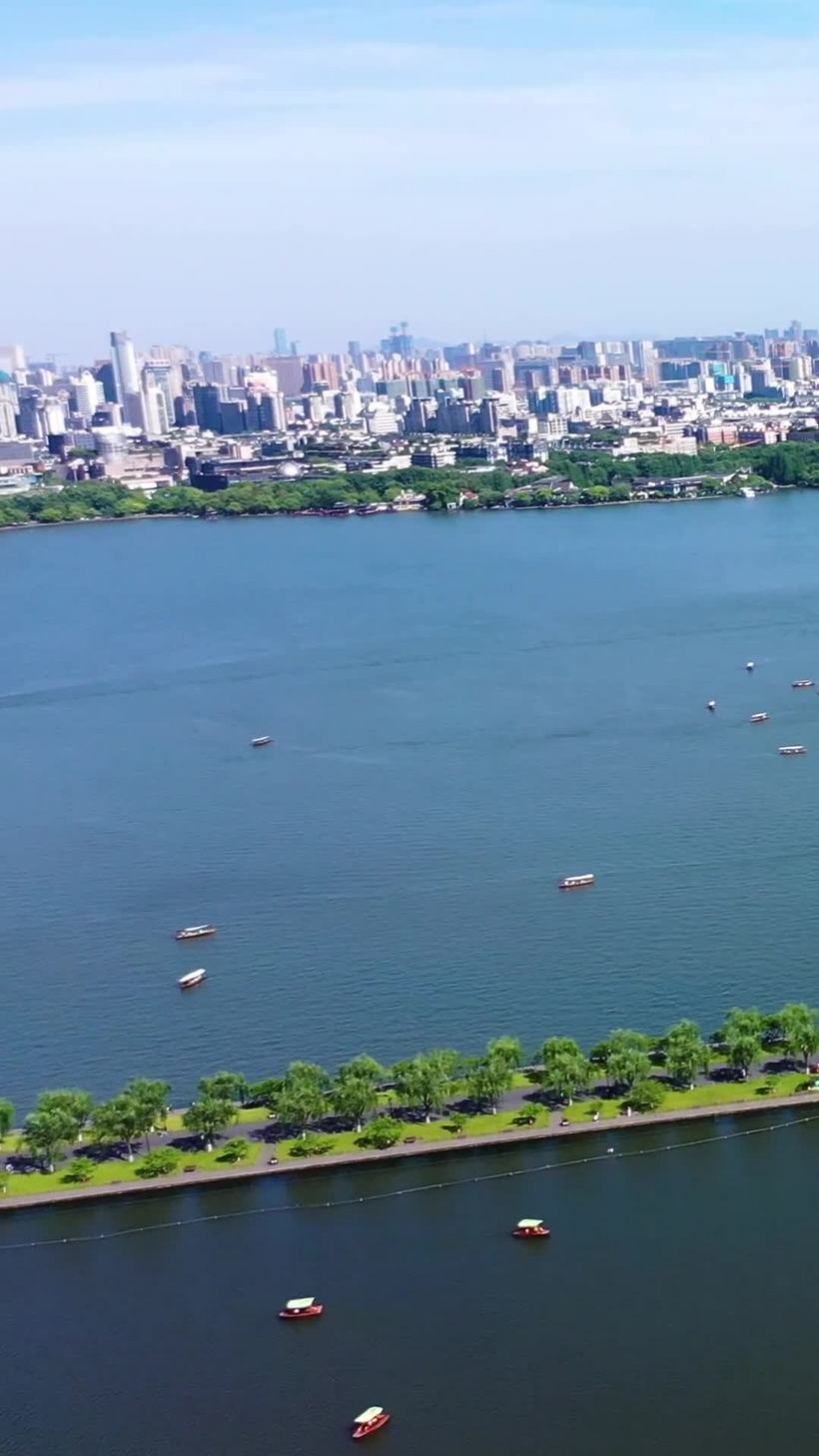 航拍西湖全景                        id:108948