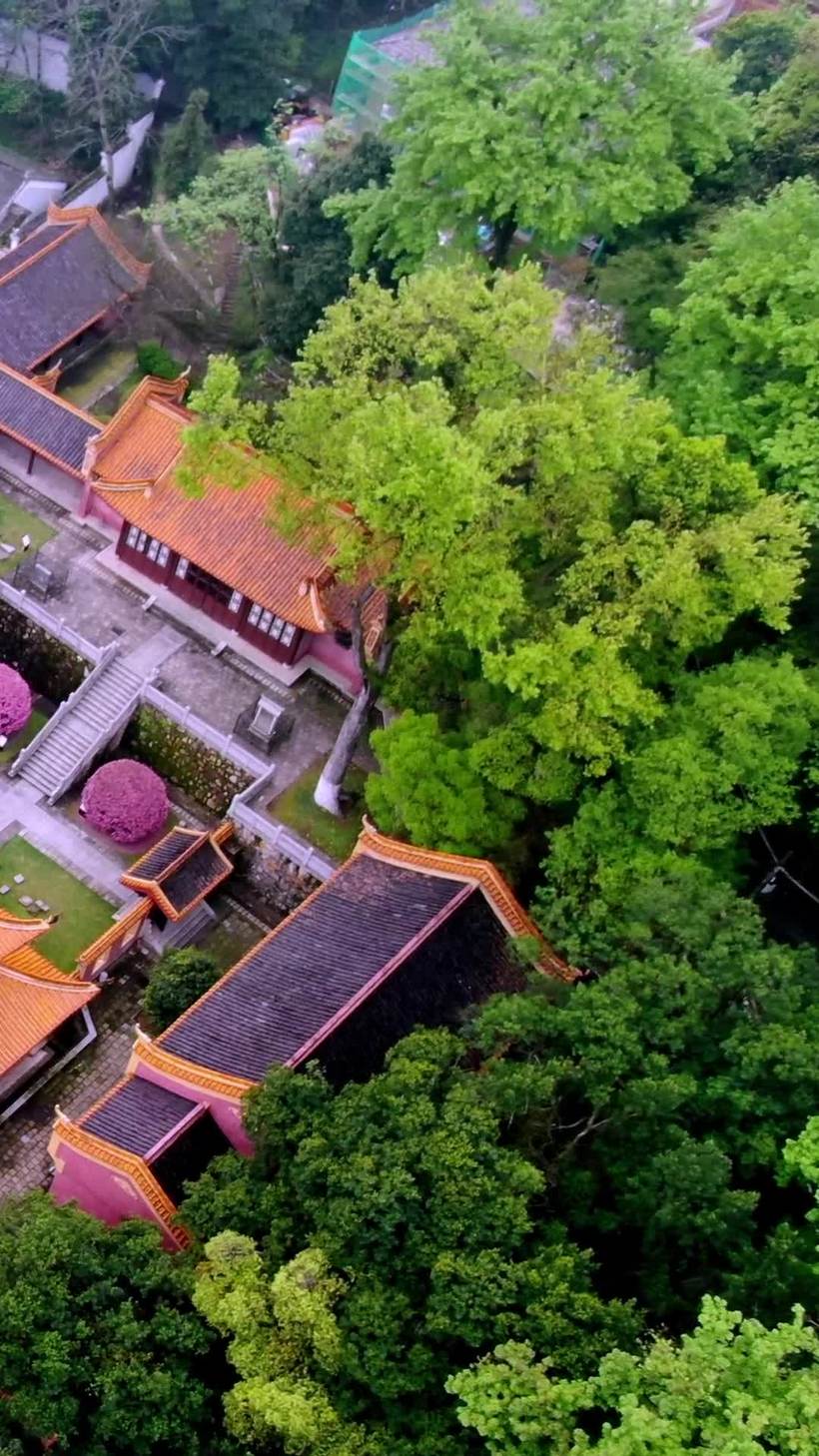 航拍岳麓书院于斯为盛mp4