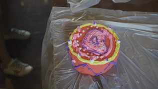 蛋糕制作视频素材