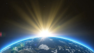 跳动的地球视频