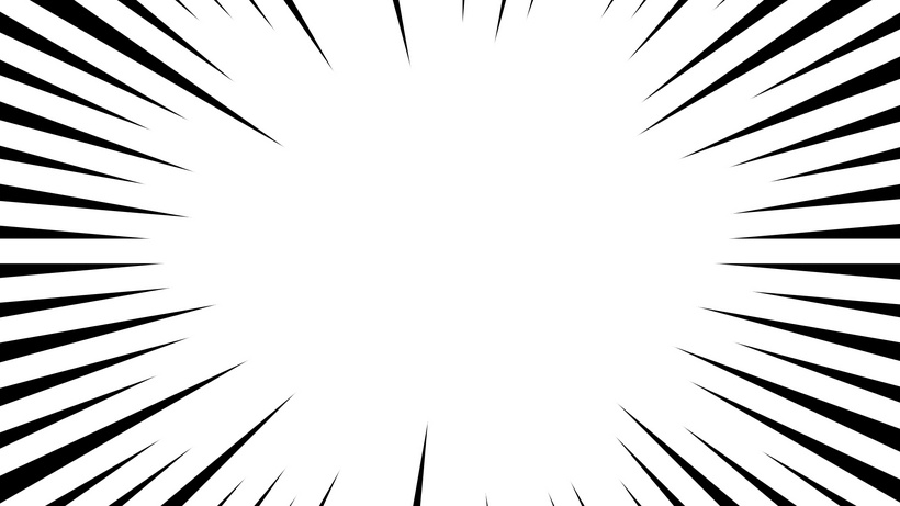 卡通漫画速度线视频元素ae模版反应速度mp4