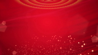 简约大气红色政党会议背景视频