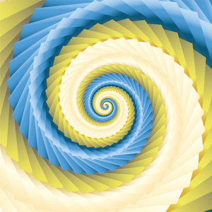 彩色抽象螺旋