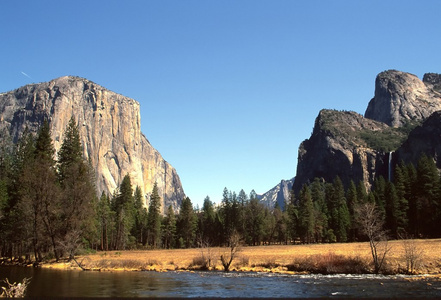 National Park美国加利福尼亚州中部约塞米蒂国家公园