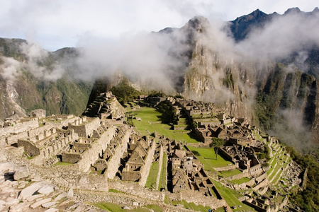 Machu Picchu山峰风景照片