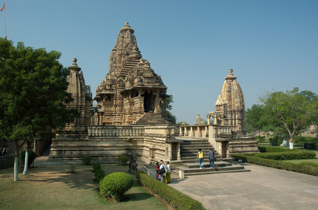 印度卡朱拉霍印度教神庙