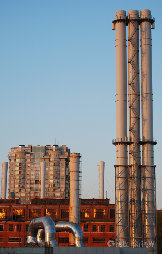 城市的烟囱