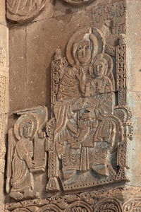 阿克达马尔的亚美尼亚教堂雕刻图片