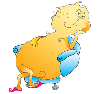 卡通片肥猫图片