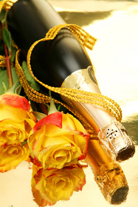 香槟和玫瑰