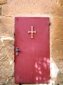 修道院老门