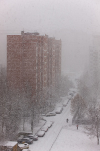 强降雪图片