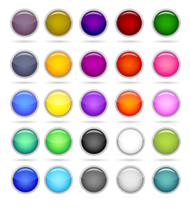 界面,和网页设计白色按钮组02圆形按钮组仙女在晚上与手电筒和屏幕