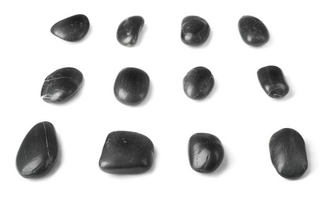 黑色卵石