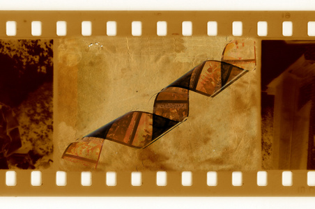 旧胶卷图片