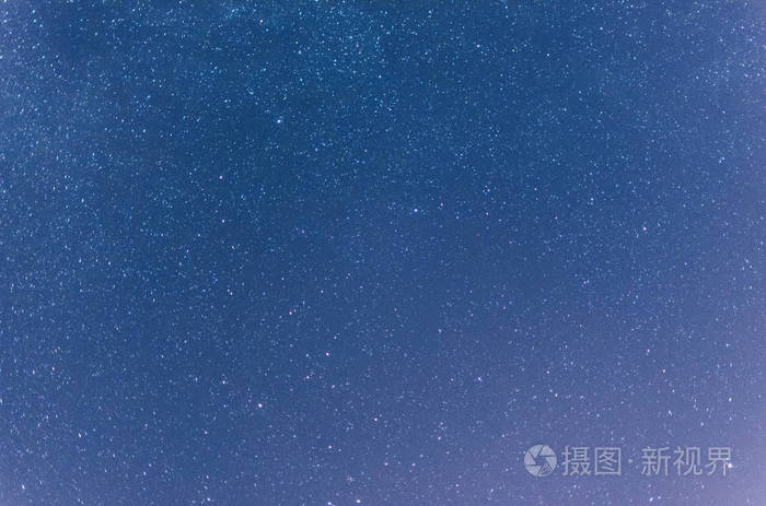 繁星点点的夜空