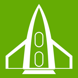 火箭图标绿色