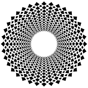 圆形图案的几何艺术图片