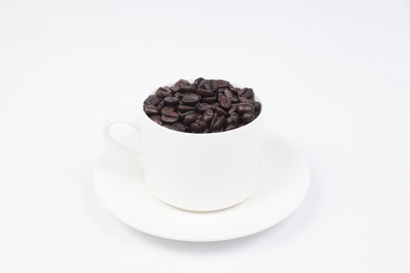 咖啡豆咖啡杯子