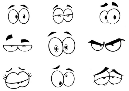 搞笑集卡通搞笑眼睛集照片