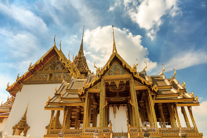 传统的泰国建筑大皇宫曼谷