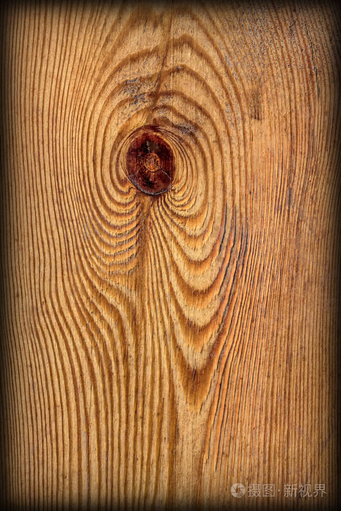 老打结的松木木材板渐晕光 grunge 纹理细节
