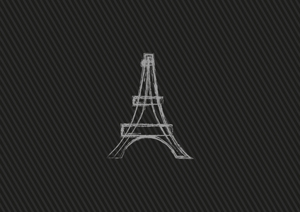 埃菲尔铁塔 web 图标