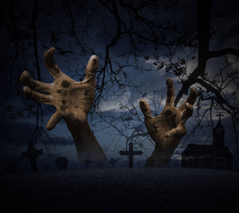 交叉的坟墓图片