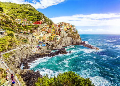 意大利五渔村 manarola