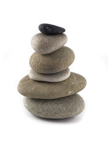 平衡的石堆或塔