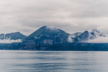 挪威海山景观