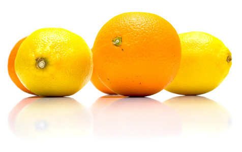 橘子和柠檬