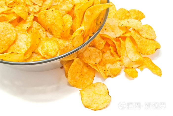 一碗白薯片