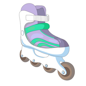 内联旱冰鞋图片-内联旱冰鞋素材-内联旱冰鞋插画-摄图新视界