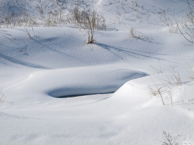 冬天的雪景