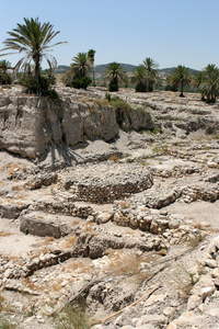 以色列TelMegiddo废墟